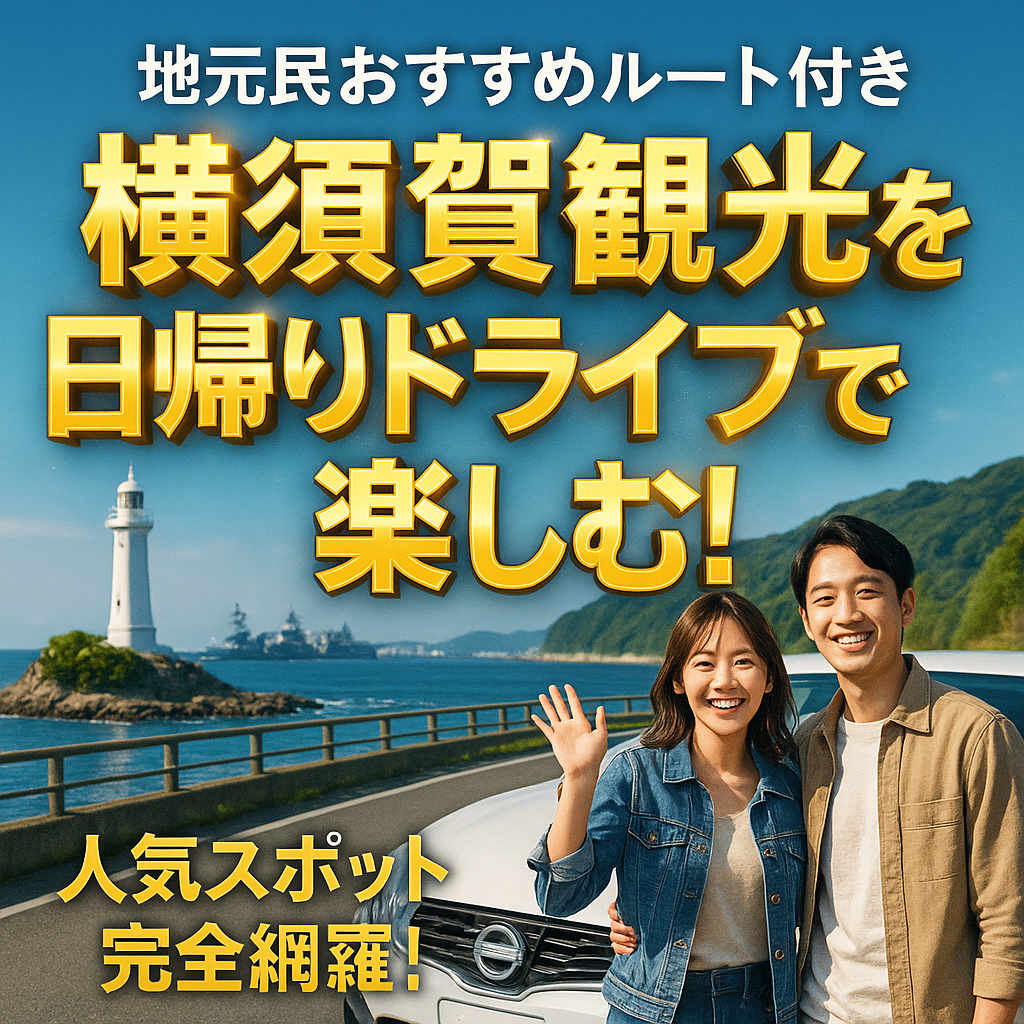 横須賀観光を日帰りドライブで楽しむ！おすすめの回り方と立ち寄りスポットまとめ